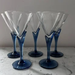 Service de 5 coupes tulipes