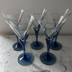 Service de 5 coupes tulipes