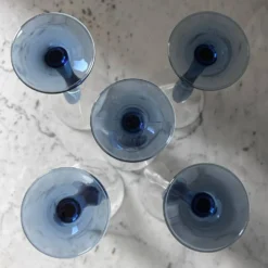 Service de 5 coupes tulipes