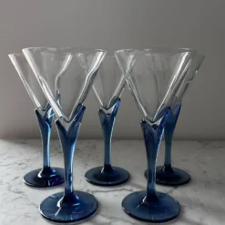 Service de 5 coupes tulipes
