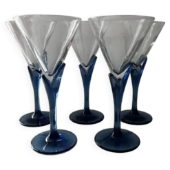 Service de 5 coupes tulipes