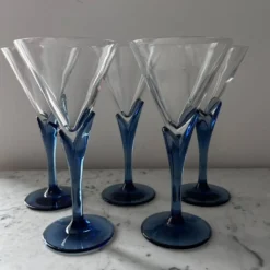 Service de 5 coupes tulipes
