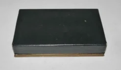 Service de 6 porte couteaux en résine et inclusion années 60's