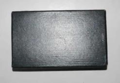 Service de 6 porte couteaux en résine et inclusion années 60's