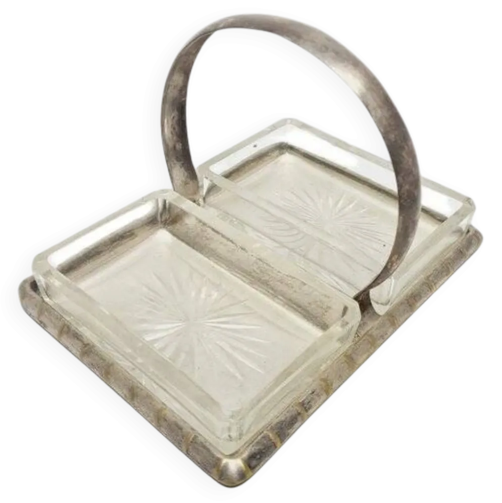 Service à dessert Art Déco de Henneberg, Pologne, années 1930