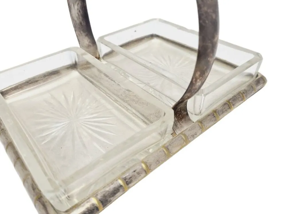 Service à dessert Art Déco de Henneberg, Pologne, années 1930