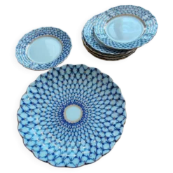 Service à dessert russe en porcelaine