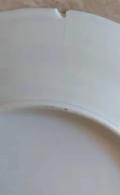 Service à dessert vintage en porcelaine F.D France Foëcy – 13 pièces