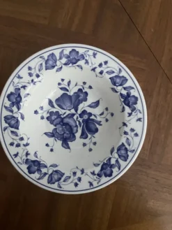 Service de table, ancien bleu–27 pièces