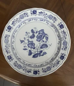Service de table, ancien bleu–27 pièces