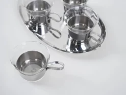 Service de table, design italien, années 1970, fabriqué en Italie
