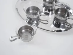 Service de table, design italien, années 1970, fabriqué en Italie