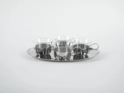 Service de table, design italien, années 1970, fabriqué en Italie