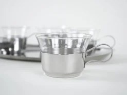 Service de table, design italien, années 1970, fabriqué en Italie