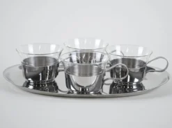 Service de table, design italien, années 1970, fabriqué en Italie