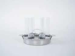 Service de table, design italien, années 1970, fabriqué en Italie