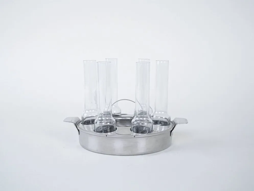 Service de table, design italien, années 1970, fabriqué en Italie