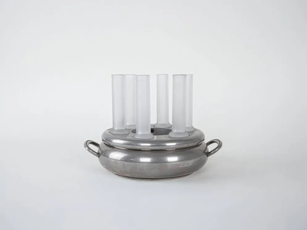 Service de table, design italien, années 1970, fabriqué en Italie