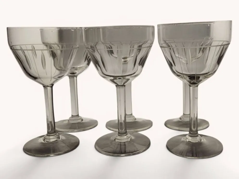 Service de verre 24 pièces Art déco