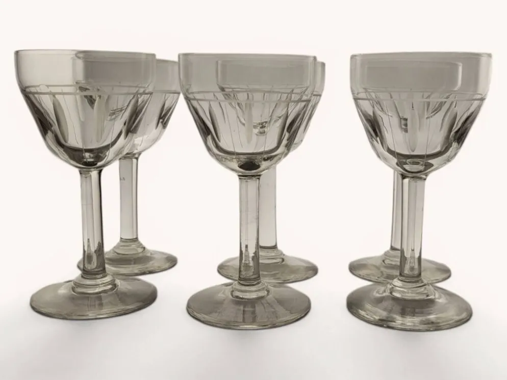 Service de verre 24 pièces Art déco