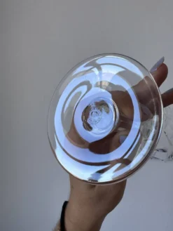 Service de 22 verres en cristal Saint-Louis modèle Chantilly