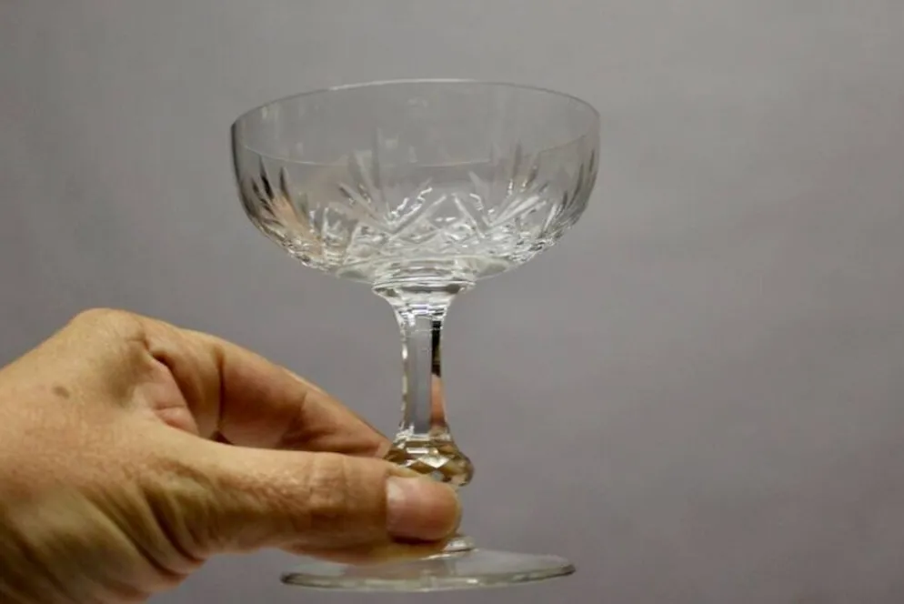 Service de verres en cristal Saint louis Modéle MASSENET 54 pièces