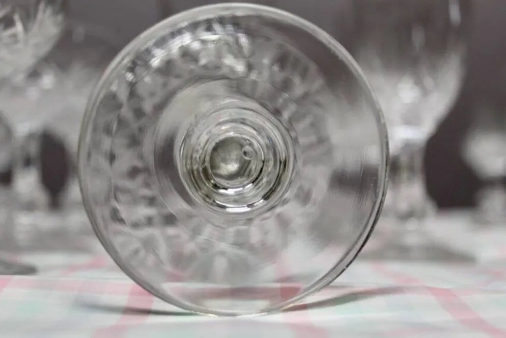 Service de verres en cristal Saint louis Modéle MASSENET 54 pièces