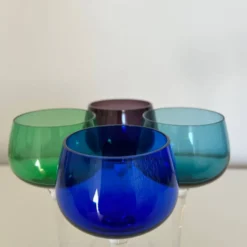 Service de 4 verres à vin d’Alsace