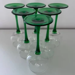 Service de 6 verres à vin d’Alsace