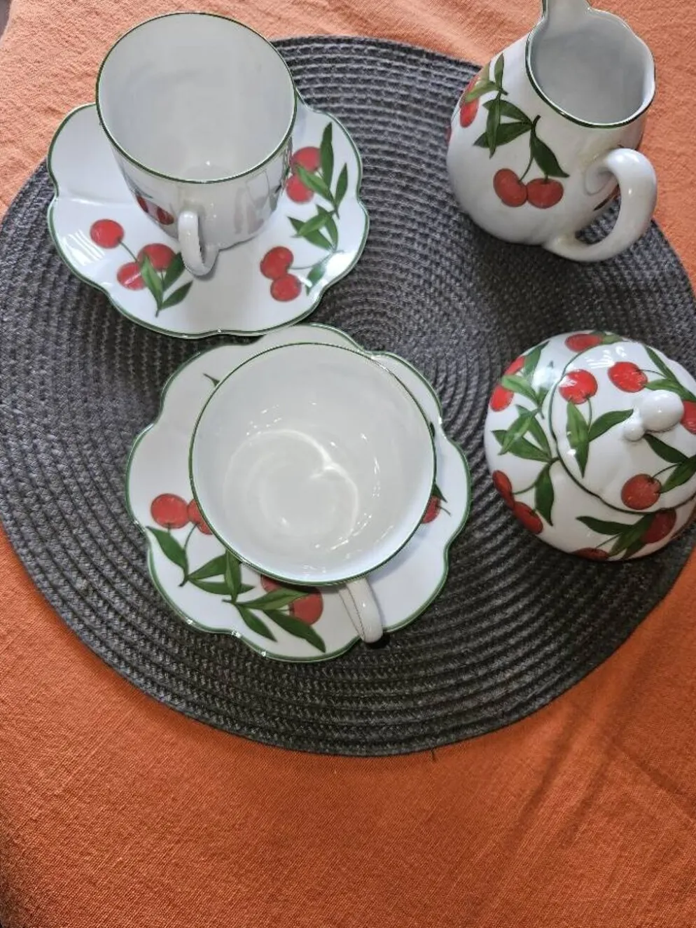 Service duo thé/café porcelaine manufacture royal limoges