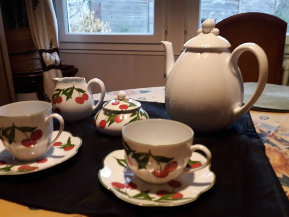 Service duo thé/café porcelaine manufacture royal limoges