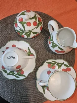 Service duo thé/café porcelaine manufacture royal limoges