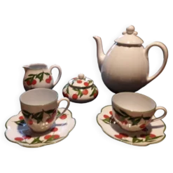 Service duo thé/café porcelaine manufacture royal limoges
