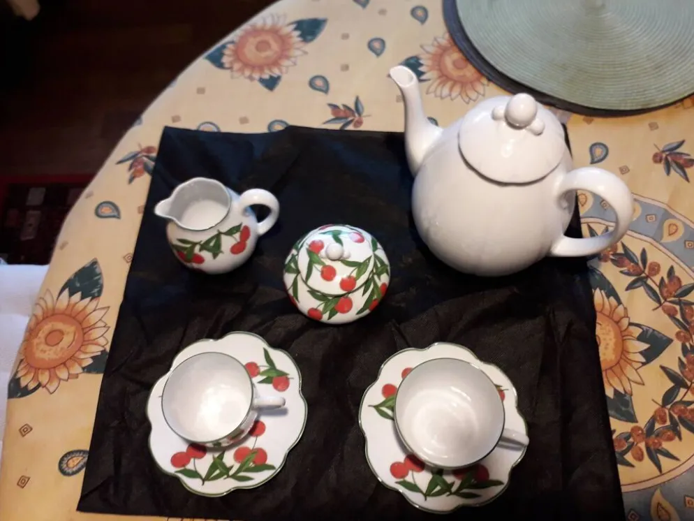 Service duo thé/café porcelaine manufacture royal limoges