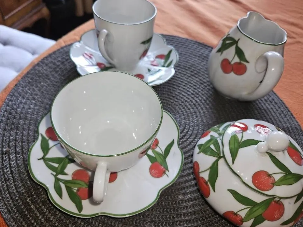 Service duo thé/café porcelaine manufacture royal limoges