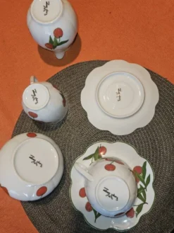 Service duo thé/café porcelaine manufacture royal limoges