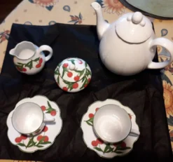 Service duo thé/café porcelaine manufacture royal limoges