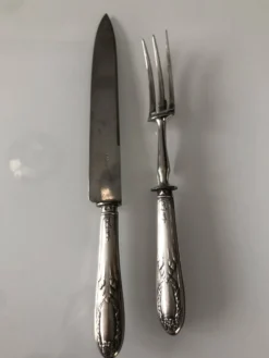 Service à gigot en argent