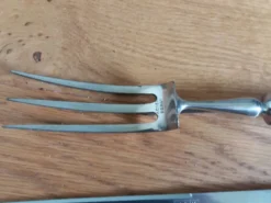 Service à gigot Platil couteau et fourchette Art déco