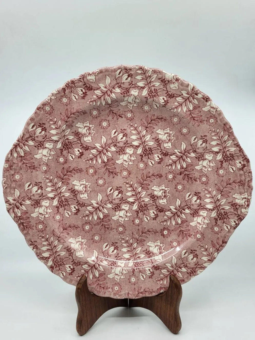 Service Grindley of Stoke Royal Tudor Velvet en faïence Rose Anglais