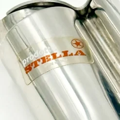 Service huile et vinaigre en inox design italien Stella Metallurgica Lux année.