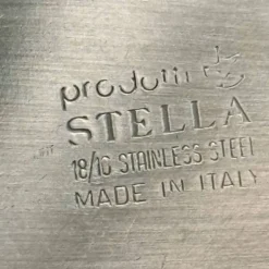 Service huile et vinaigre en inox design italien Stella Metallurgica Lux année.