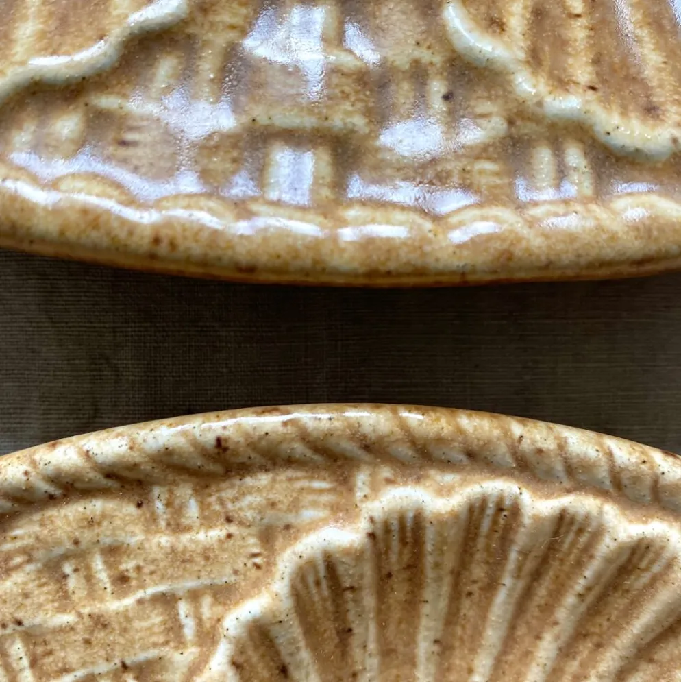 Service à huîtres Longchamp 12 assiettes et un plat