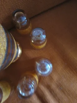 Service à liqueur vintage verrerie de Monaco