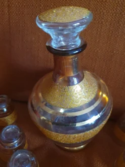 Service à liqueur vintage verrerie de Monaco