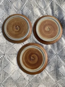 Service madeleine Brault poterie la colombe années 60