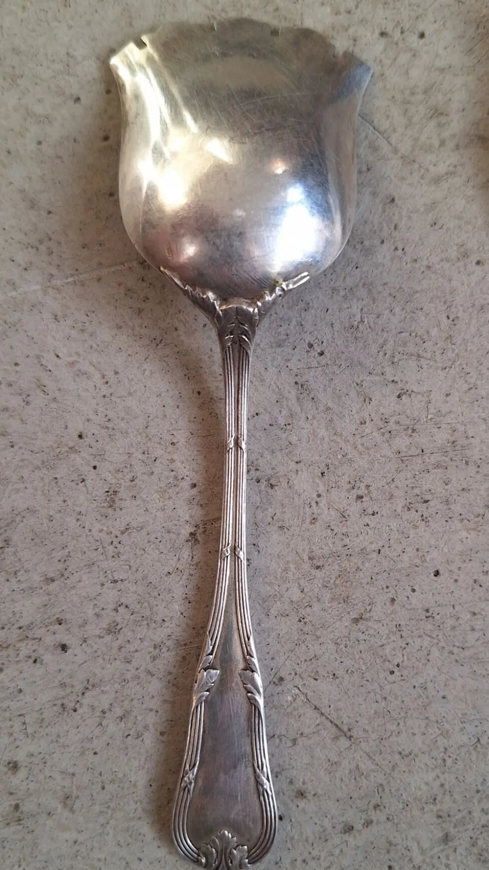 Service à mignardises en argent massif de style Louis XVI