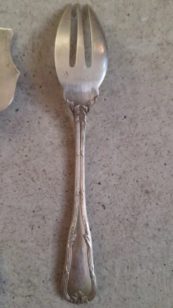 Service à mignardises en argent massif de style Louis XVI