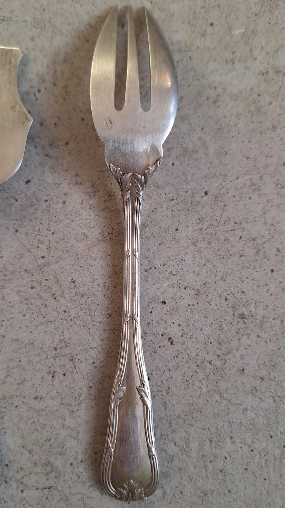 Service à mignardises en argent massif de style Louis XVI