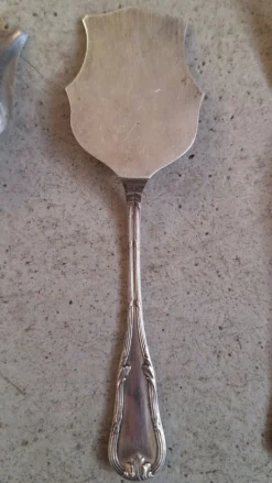 Service à mignardises en argent massif de style Louis XVI